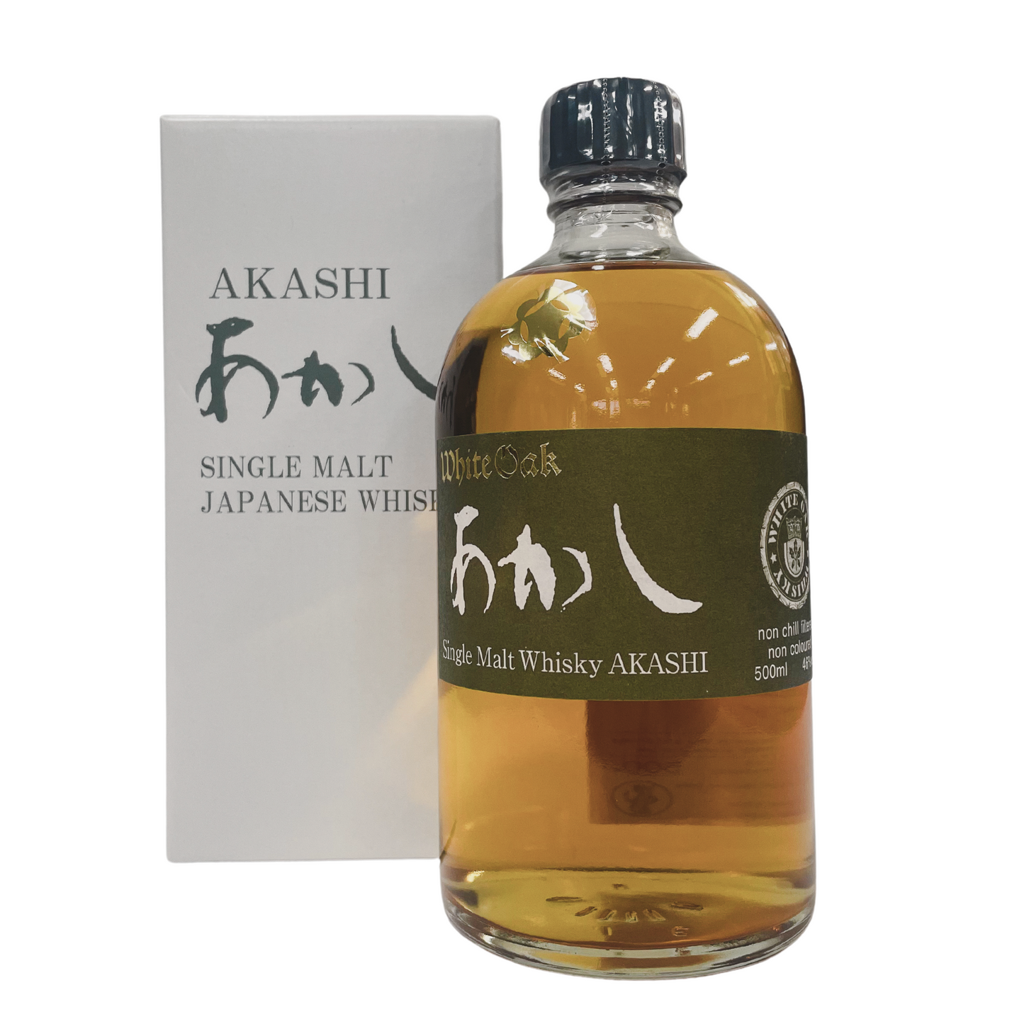 White Oak Akashi Single Malt Japanese Whisky 500ml