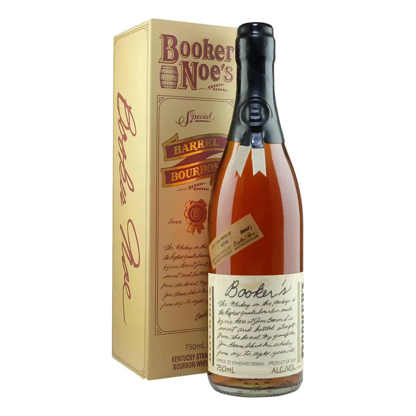 Booker's True Barrel Bourbon 750ml (Batch 2024-01E)