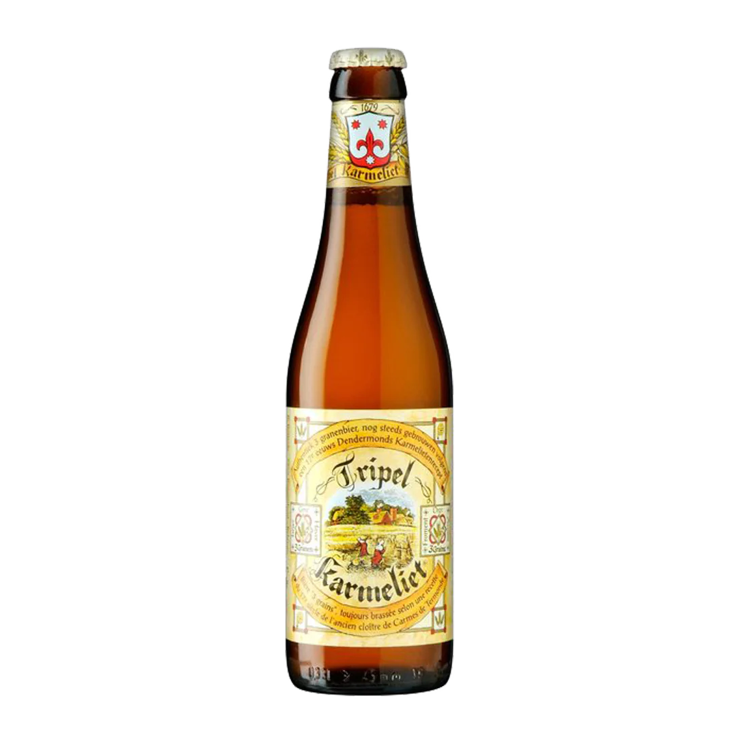 Brouwerij Bosteels Tripel Karmeliet 4 Pack with Glass