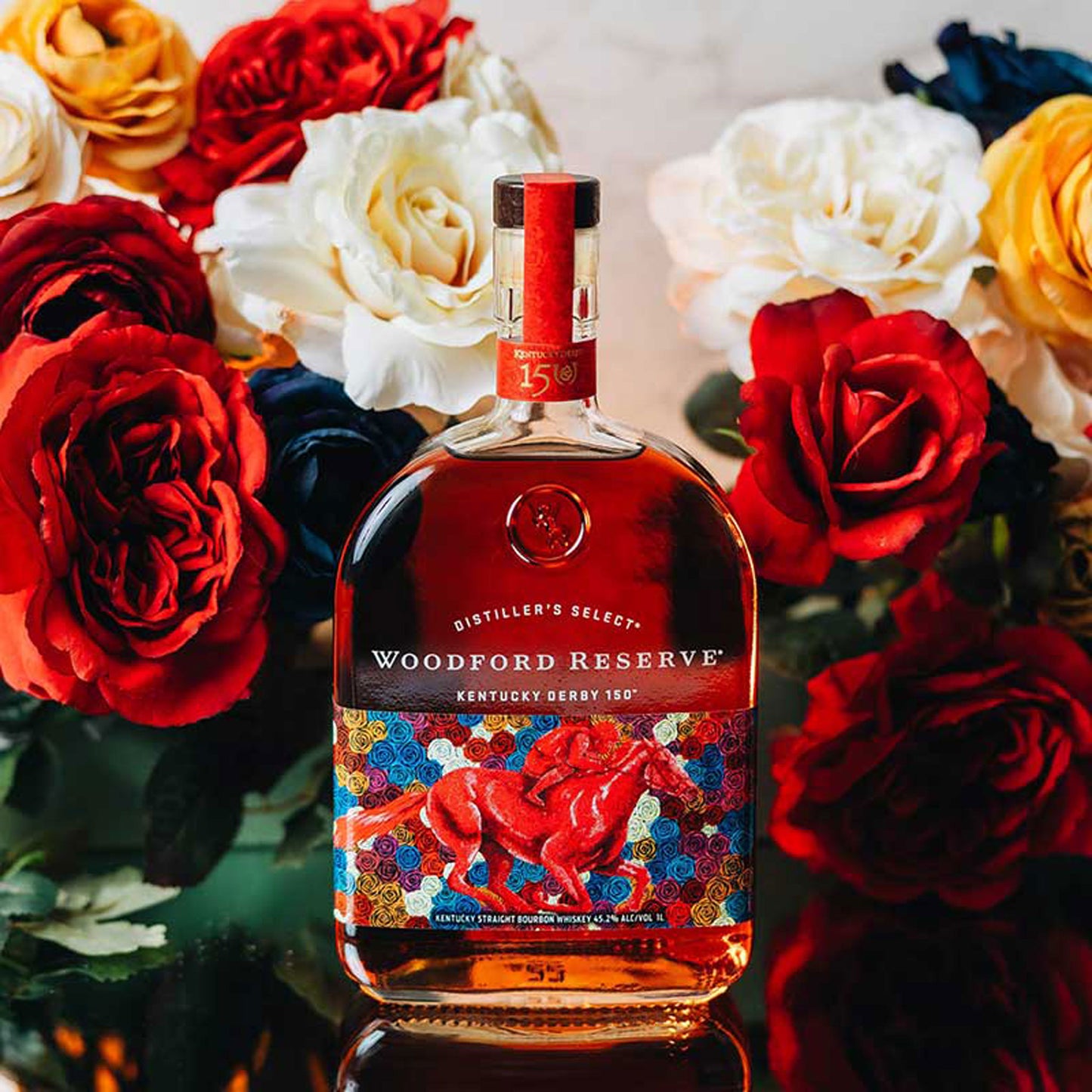 Woodford Reserve 150th Anniversary Kentucky Derby Bourbon Whiskey 1L (2024 Release)