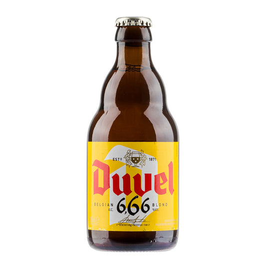 Duvel 666 Belgian Blonde 330ml (Case)