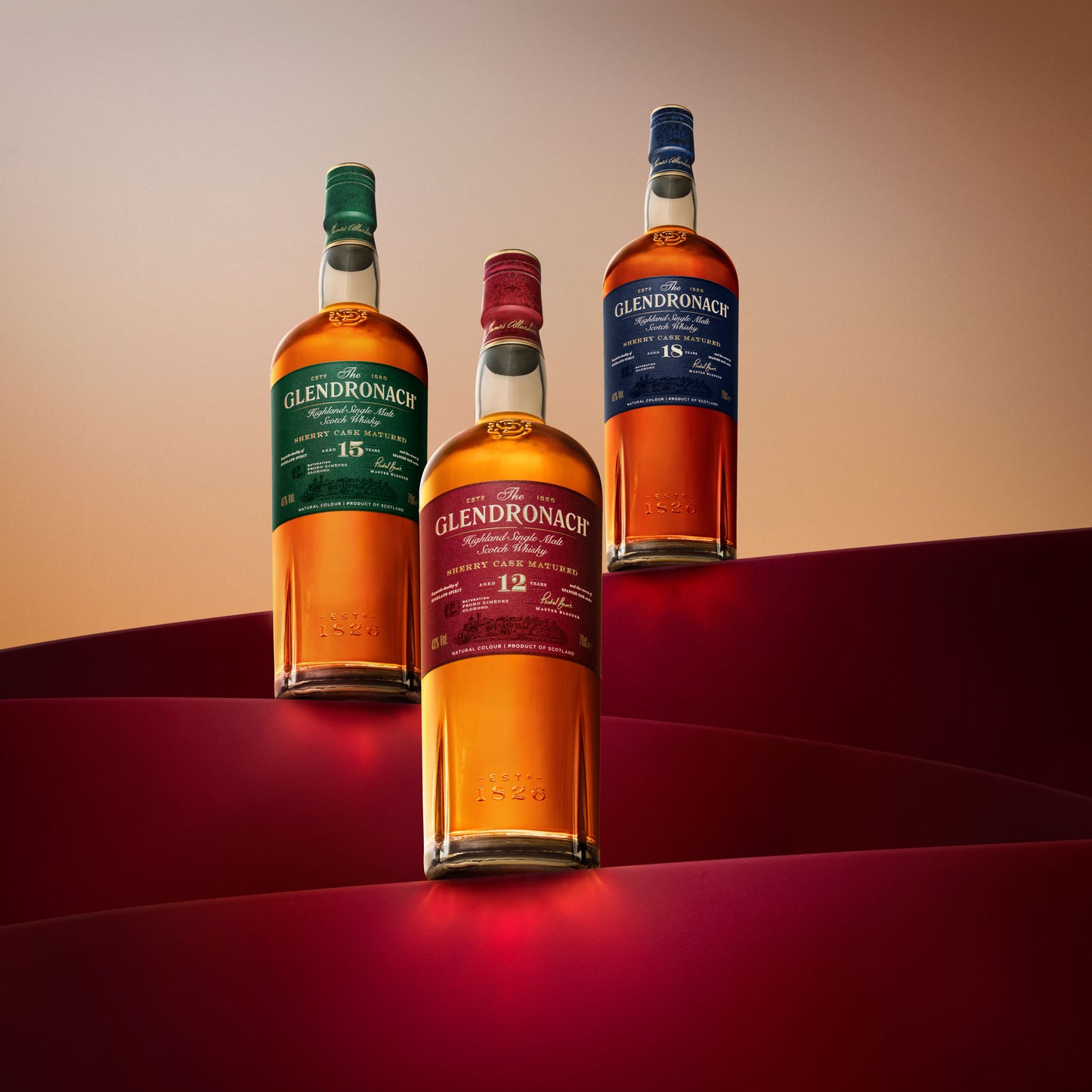 The Glendronach 15 Year Old Single Malt Whisky 700ml (New Release)