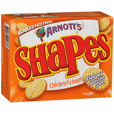Arnotts Shapes Chicken Crimpy 175g