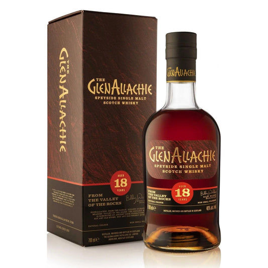GlenAllachie 18 Year Old Single Malt Scotch Whisky 700ml