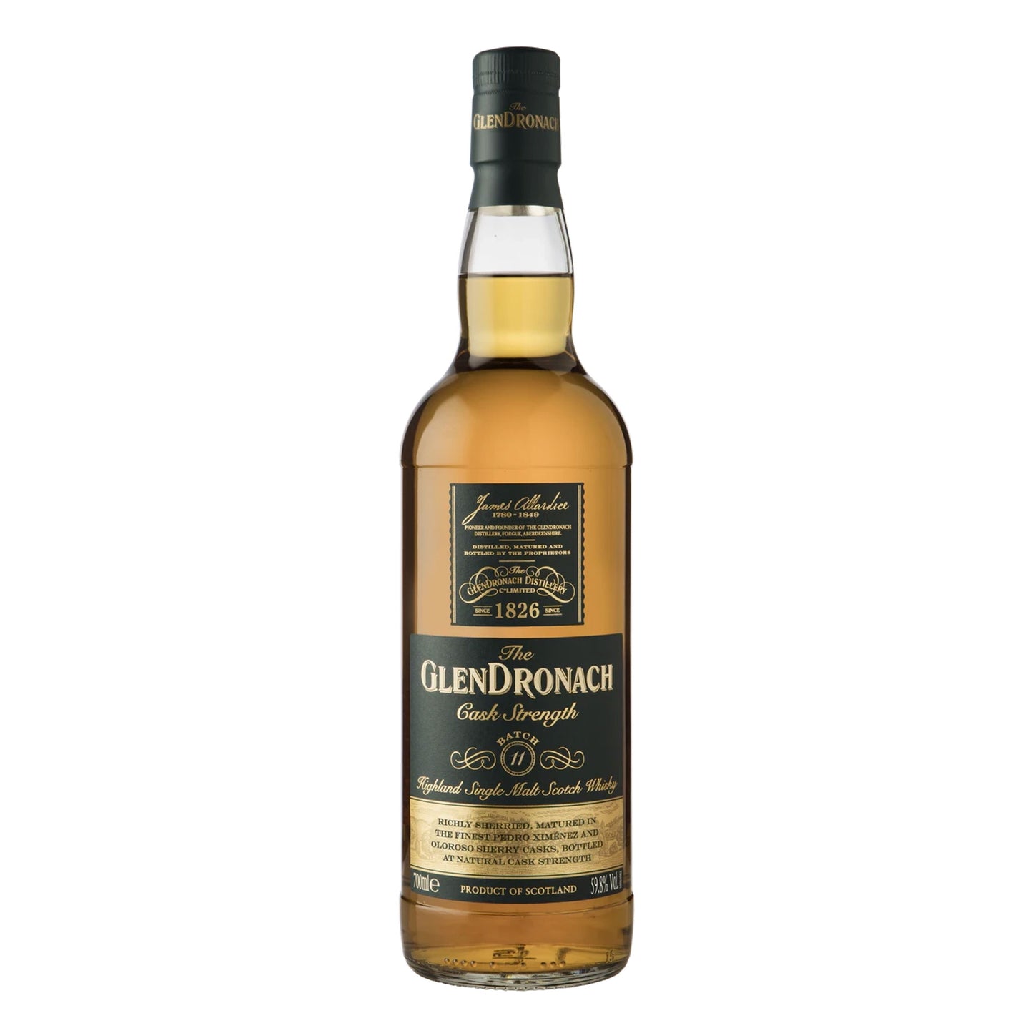 The Glendronach Cask Strength Batch 11 Single Malt Scotch Whisky 700ml
