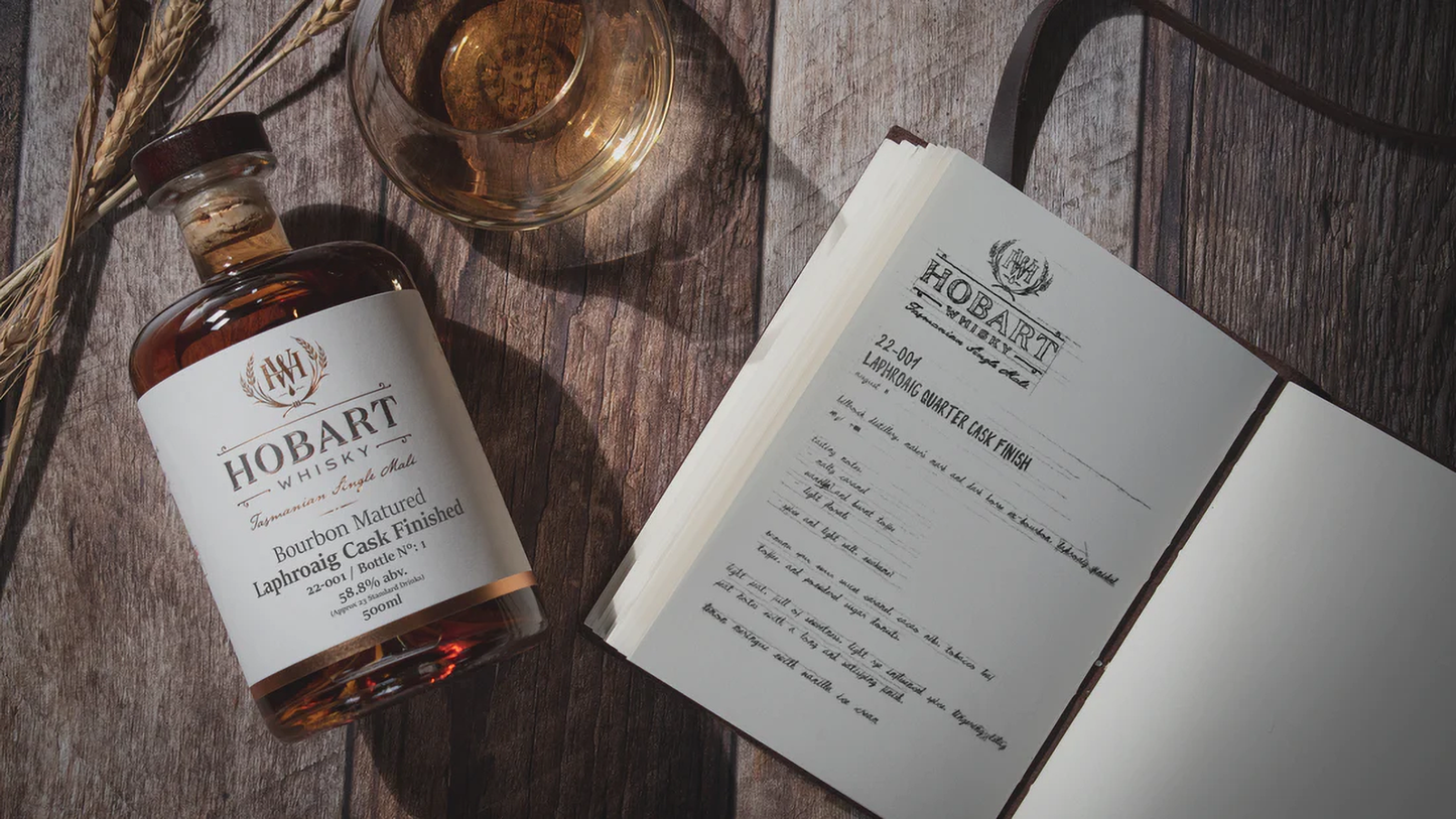 Hobart Whisky Ex-Sherry Matured Laphroaig Finished Single Malt Whisky 500ml