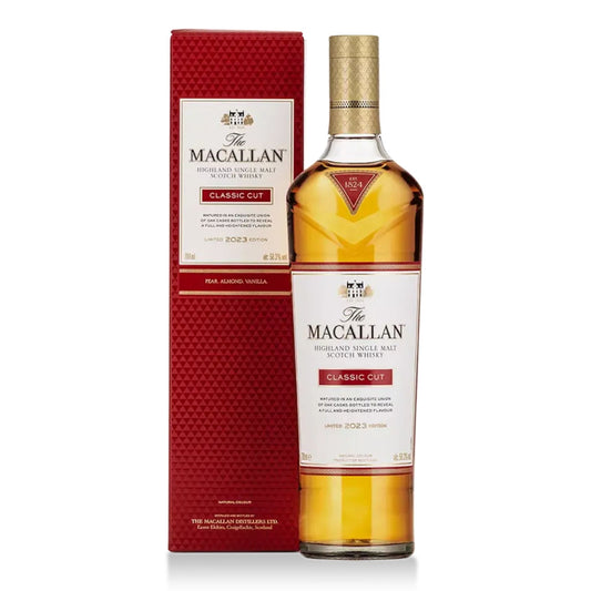 The Macallan Classic Cut Cask Strength Single Malt Scotch Whisky 700ml (2023 Edition)