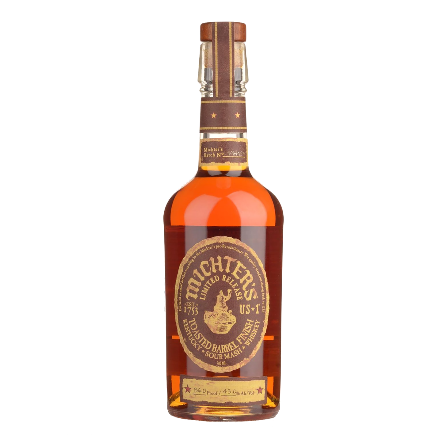 Michter's US*1 Toasted Barrel Finish Sour Mash Whiskey 700ml