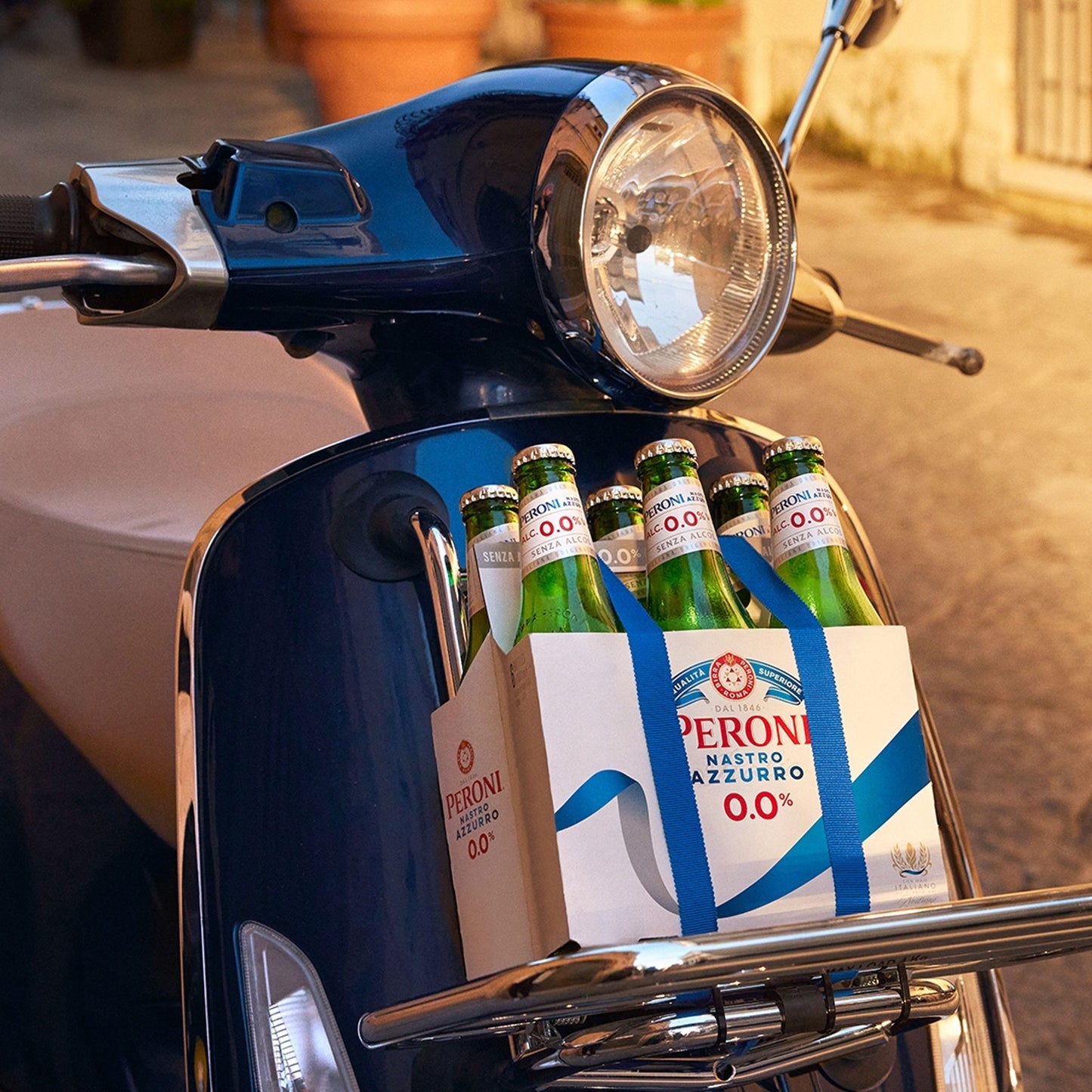 Peroni Nastro Azzuro 0.0% Alcohol Free (6 Pack)