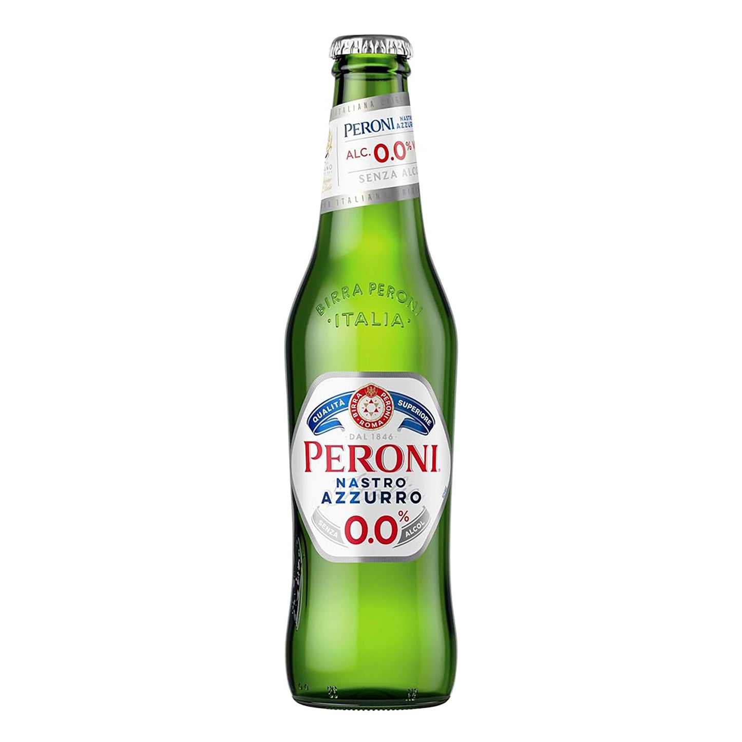 Peroni Nastro Azzuro 0.0% Alcohol Free (Bottle)