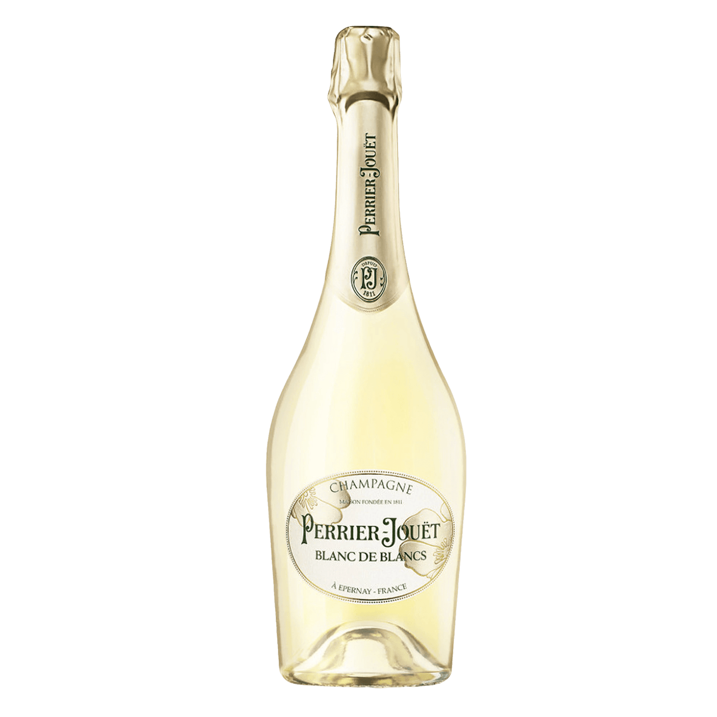 Perrier-Jouet Blanc de Blanc NV + 2 Glasses Set