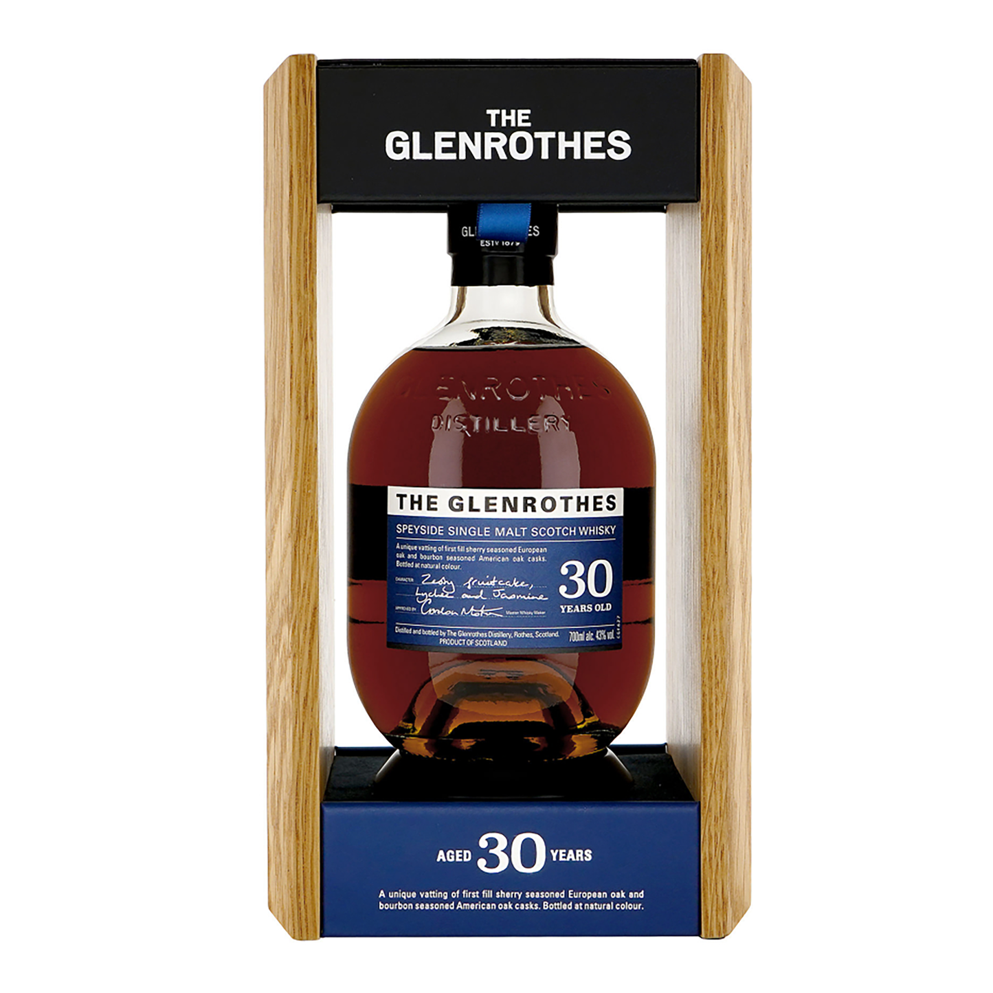 The Glenrothes 30 Year Old Single Malt Scotch Whisky 700ml