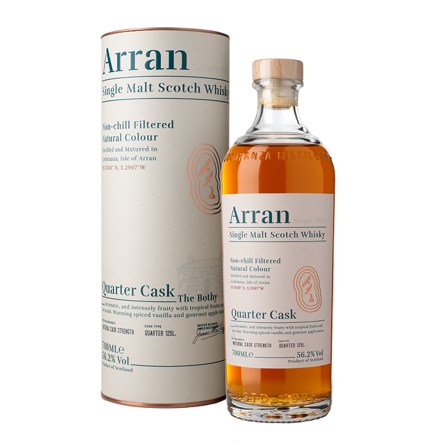 Arran Quarter Cask The Bothy Cask Strength Single Malt Scotch Whisky 700ml - CBD Cellars