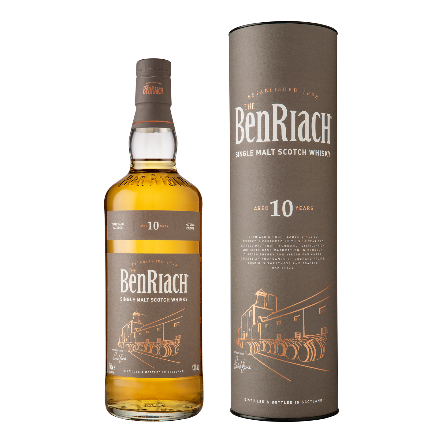 Benriach 10 Year Old Single Malt Scotch Whisky 700ml