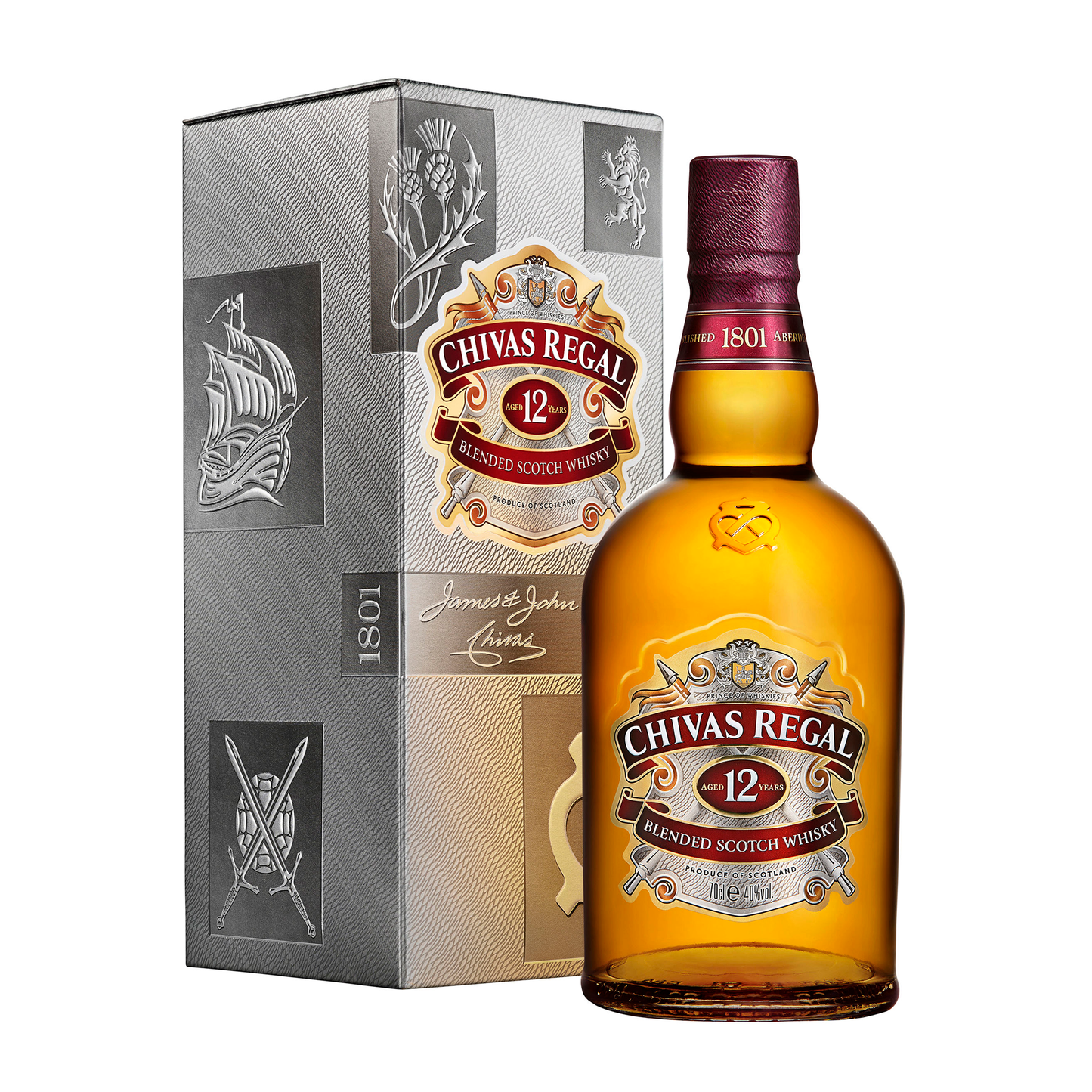 Chivas Regal 12 Year Old Blended Scotch Whisky 700ml