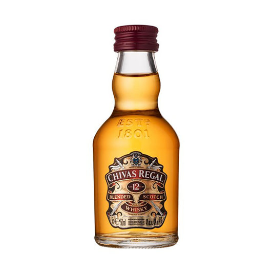 Chivas Regal 12 Year Old Blended Scotch Whisky 50ml