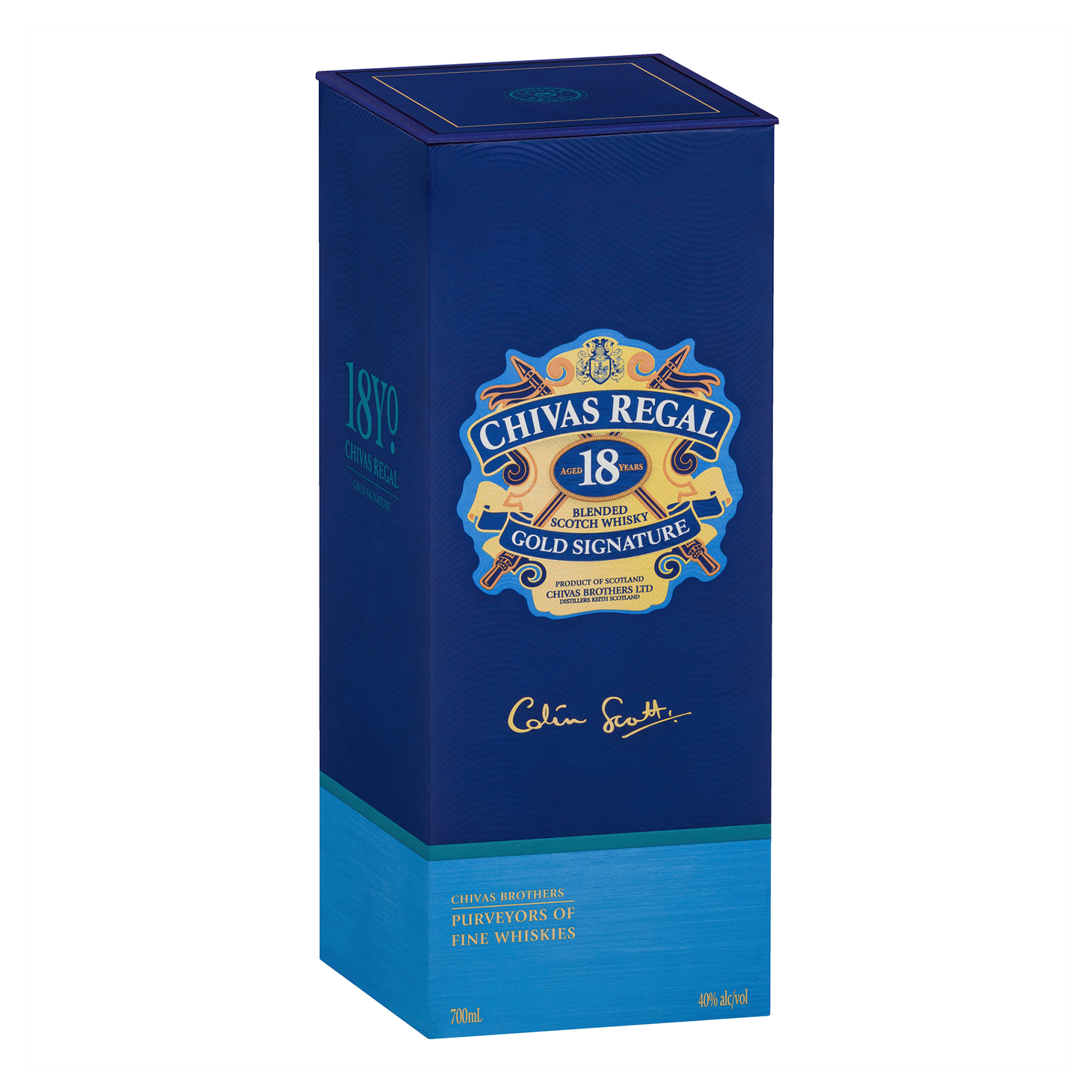 Chivas Regal 18 Year Old Blended Scotch Whisky 700ml - CBD Cellars