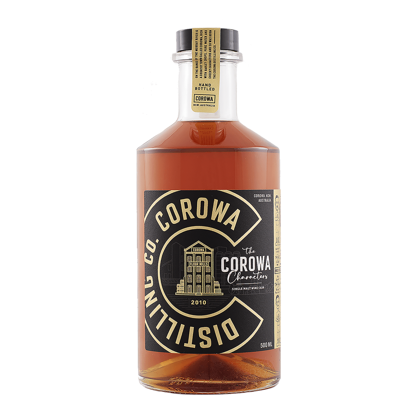 Corowa Characters Wine Cask Single Malt Whisky 500mL - CBD Cellars
