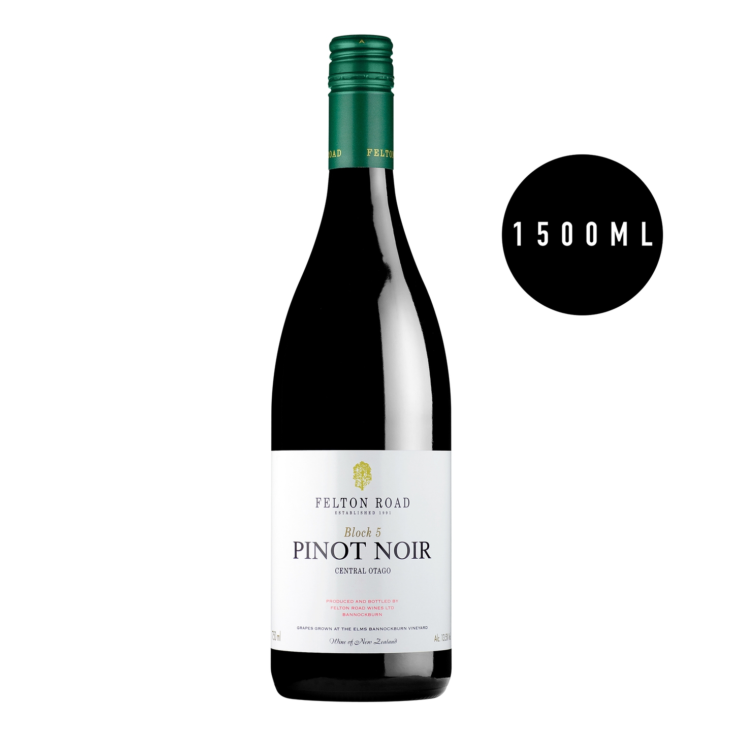 Felton Road Block 5 Pinot Noir 2020 1.5L