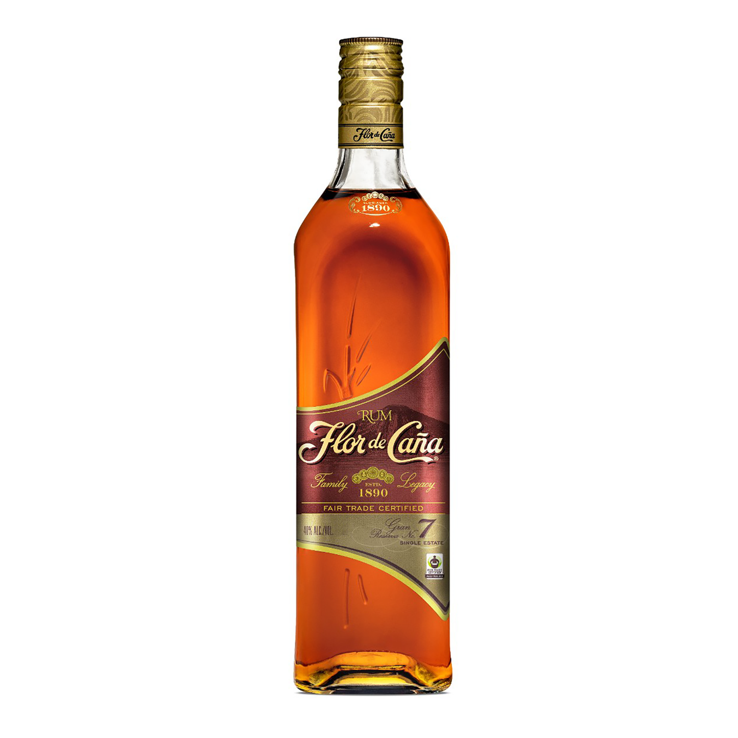 Flor de Caña Gran Reserva 7 Year Old Rum 1L