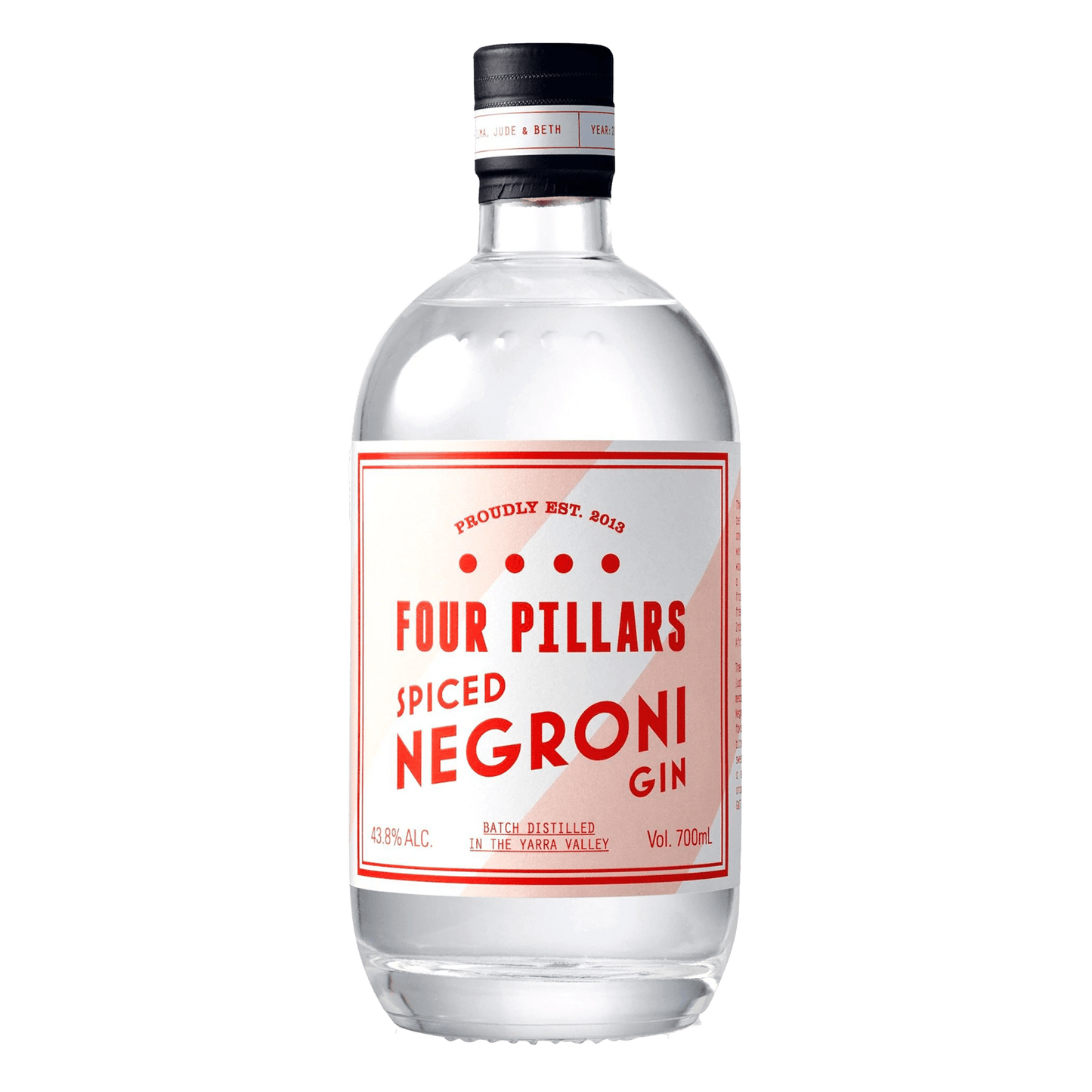 Four Pillars Spiced Negroni Gin 700ml - CBD Cellars