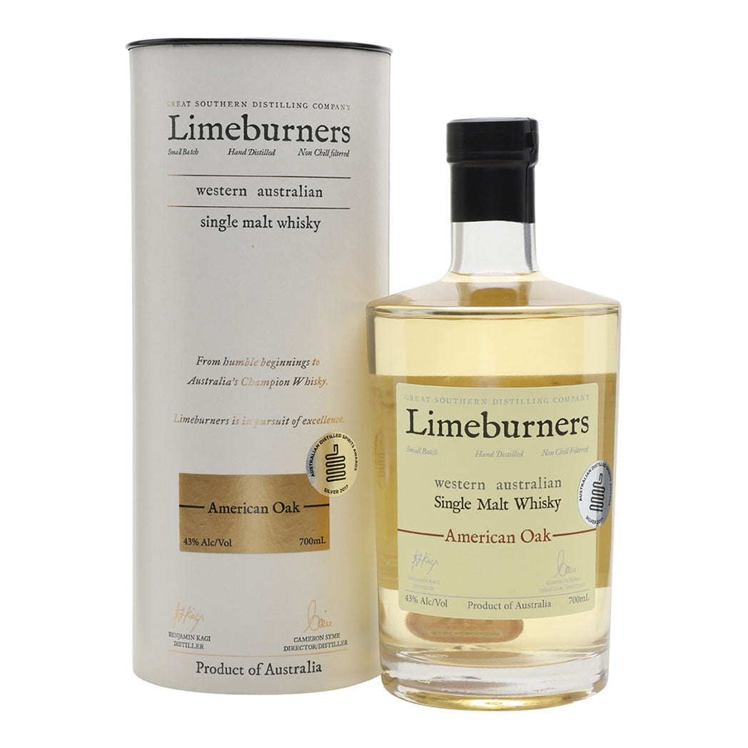 Great Southern Distillery Limeburners American Oak Single Malt Whisky 700ml