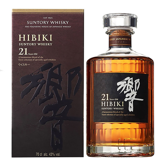 Hibiki 21 Year Old Blended Japanese Whisky 700ml