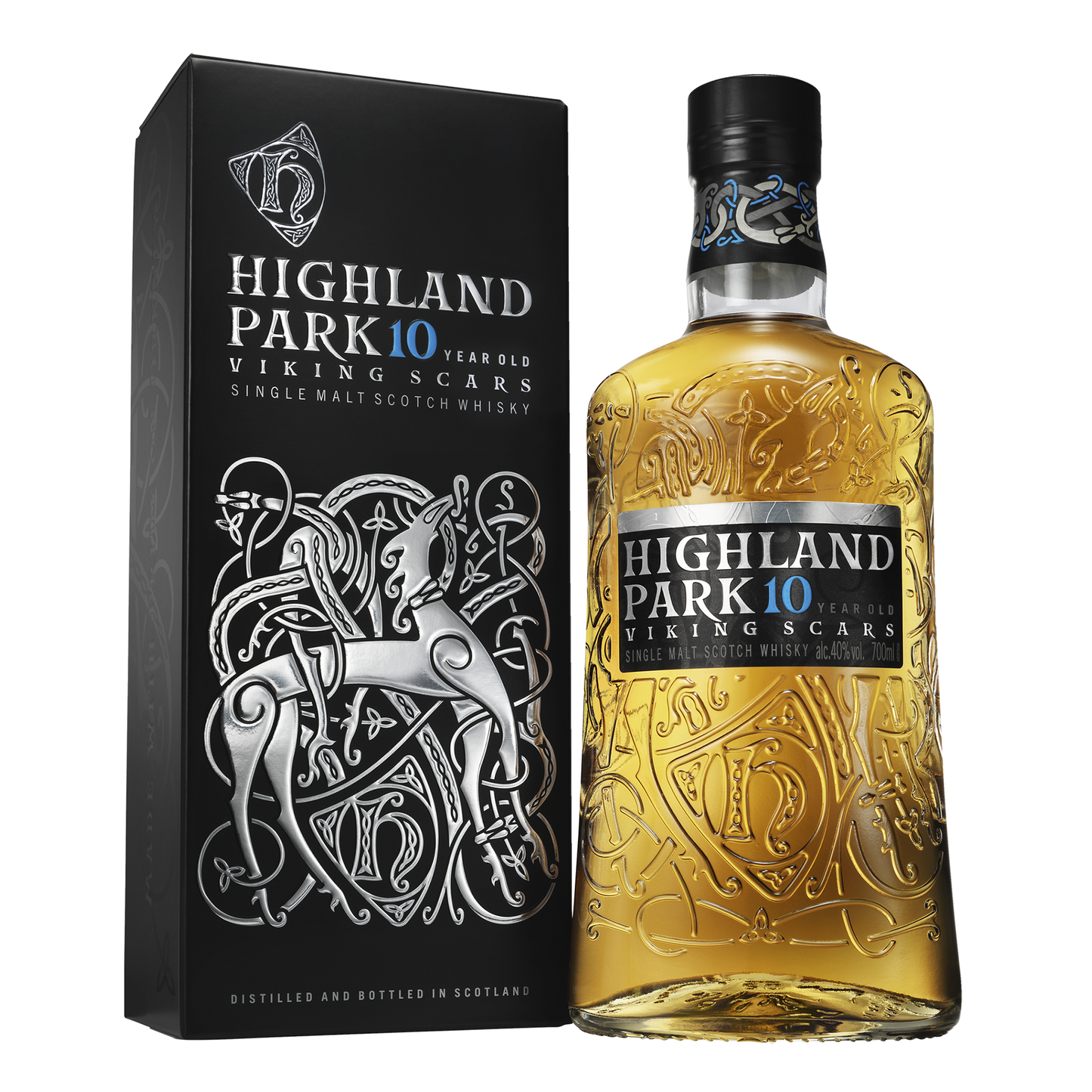 Highland Park Viking Scars 10 Year Old Single Malt Scotch Whisky 700ml