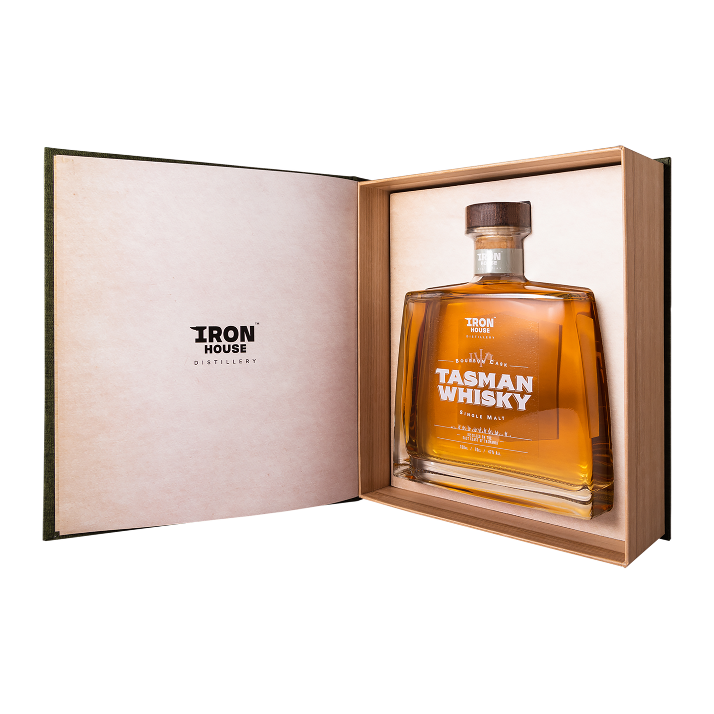 Iron House Distillery Tasman Whisky Bourbon Cask Single Malt 700mL - CBD Cellars