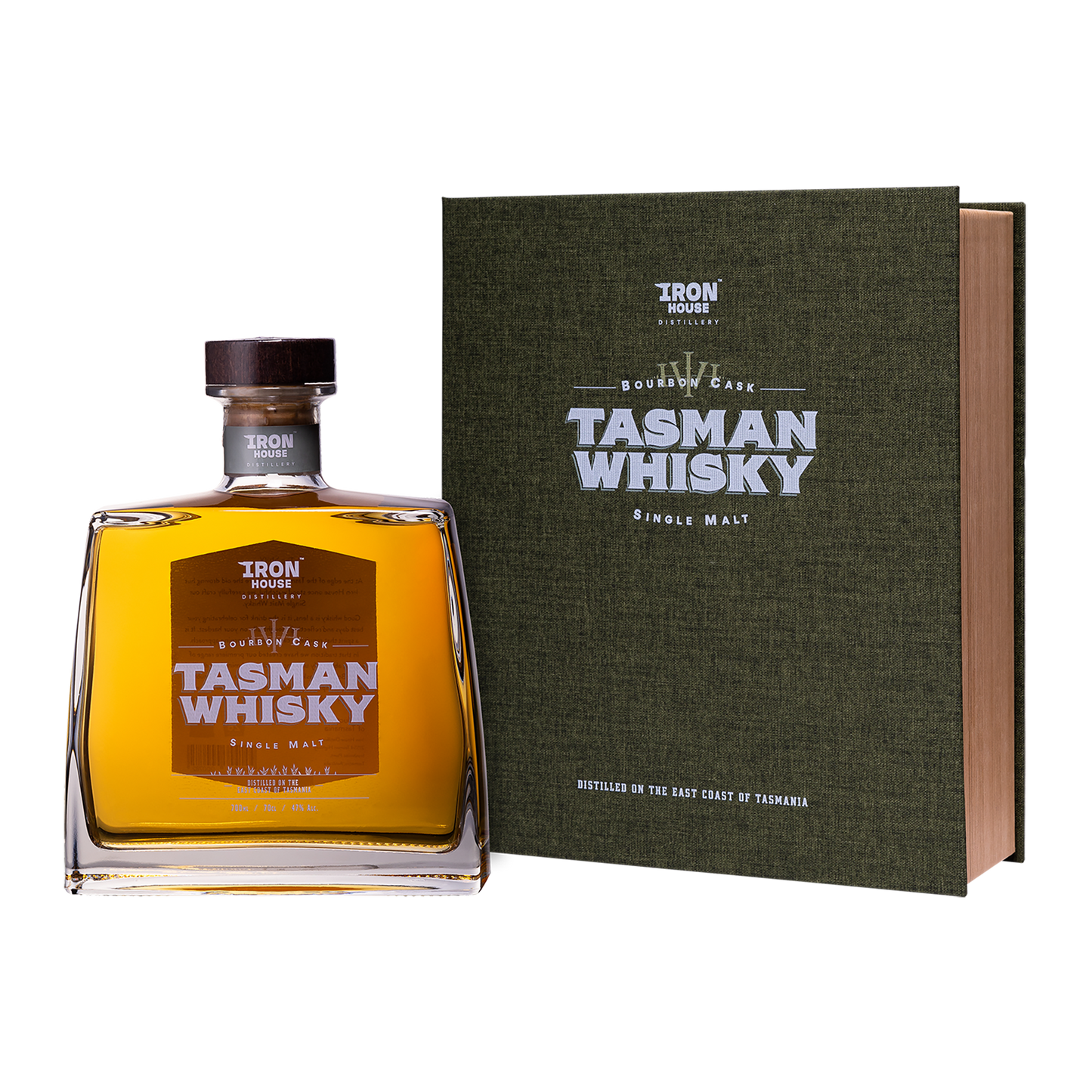Iron House Distillery Tasman Whisky Bourbon Cask Single Malt 700mL - CBD Cellars