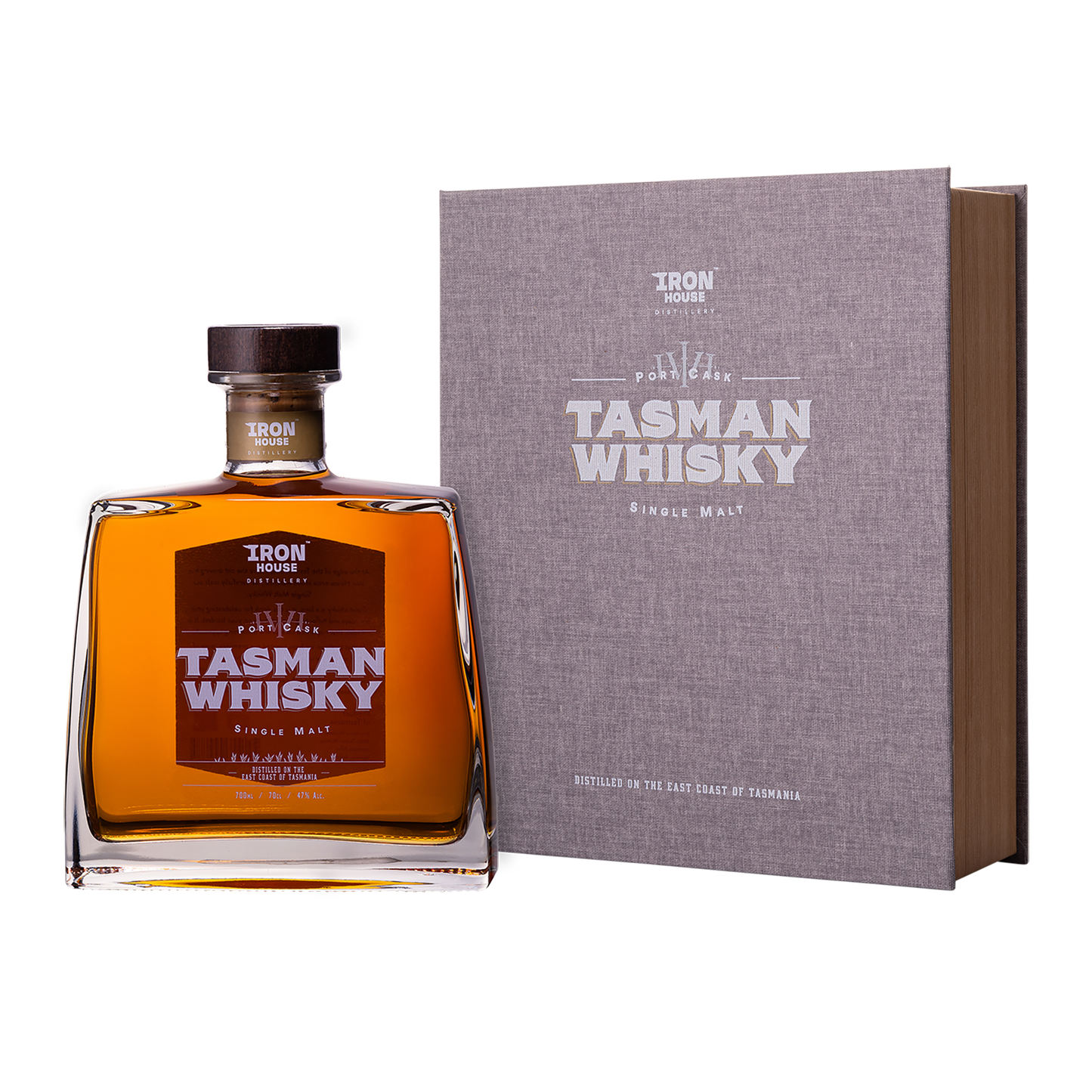 Iron House Distillery Tasman Whisky Port Cask Single Malt 700mL - CBD Cellars