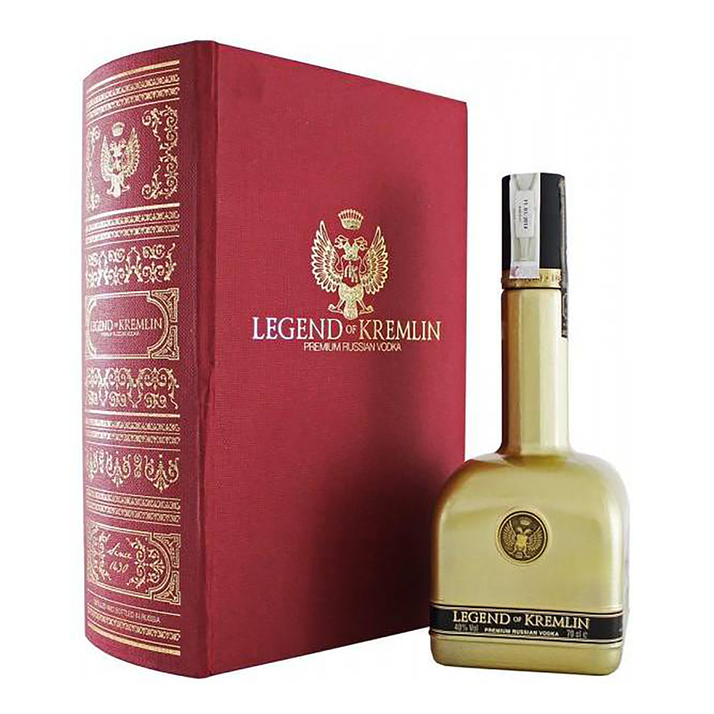 Legend of Kremlin Russian Vodka 700ml (Red Book) - CBD Cellars