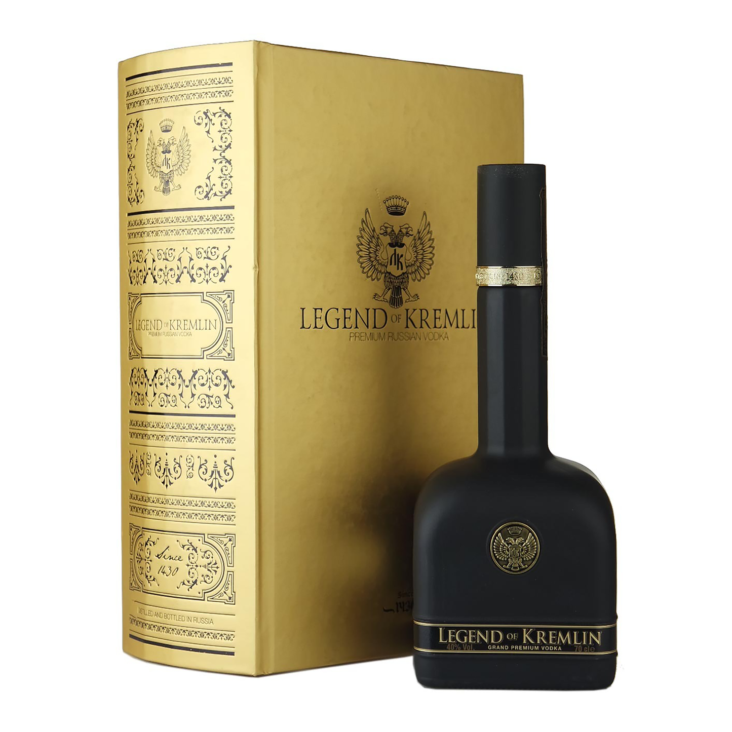 Legend of Kremlin Russian Vodka 700ml (Gold Book) - CBD Cellars