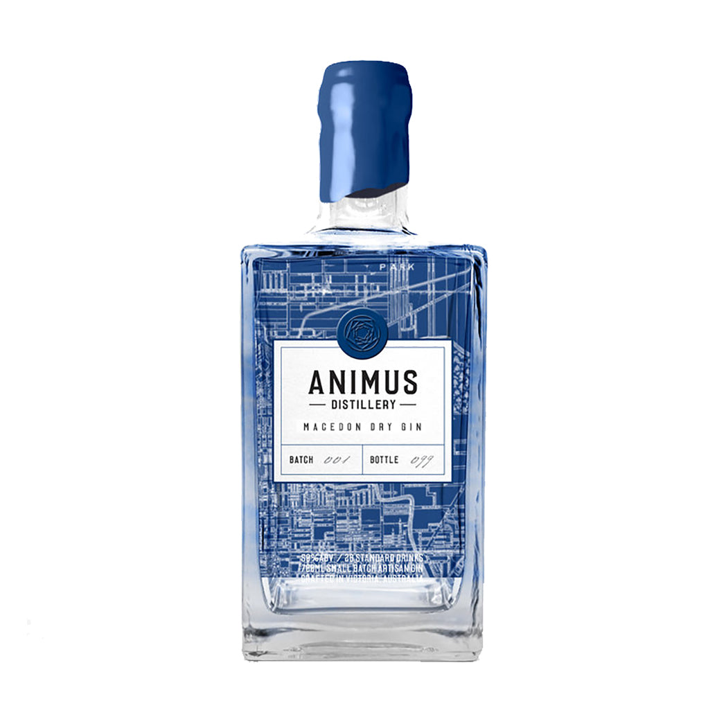 Animus Distillery Macedon Dry Gin 700ml - CBD Cellars