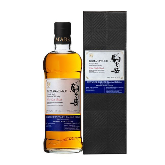 Mars Distillery Komagatake Voyager Estate Wine Cask Finish Single Malt Japanese Whisky 700ml (2021 Release) - CBD Cellars