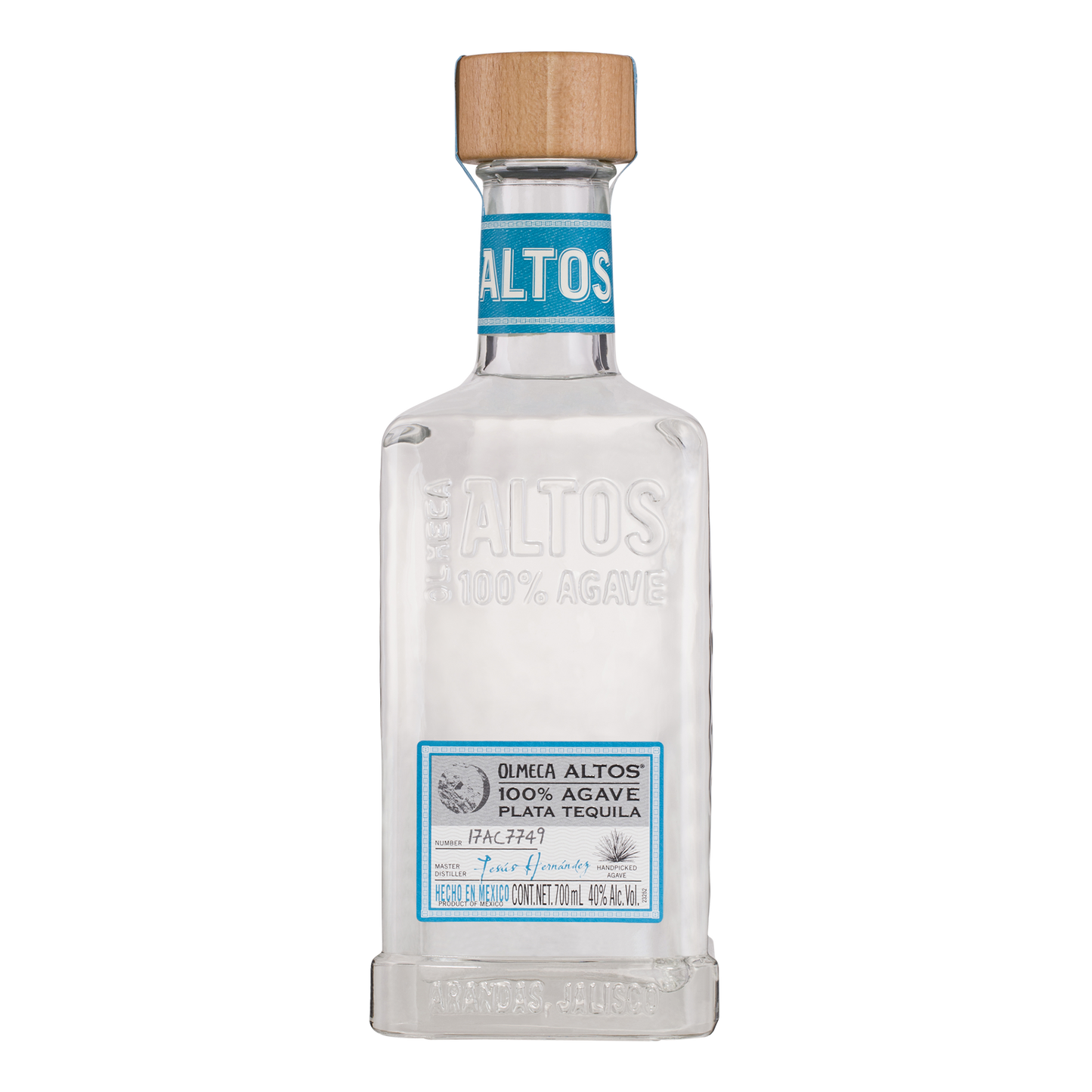 Olmeca Altos Plata Tequila 700mL