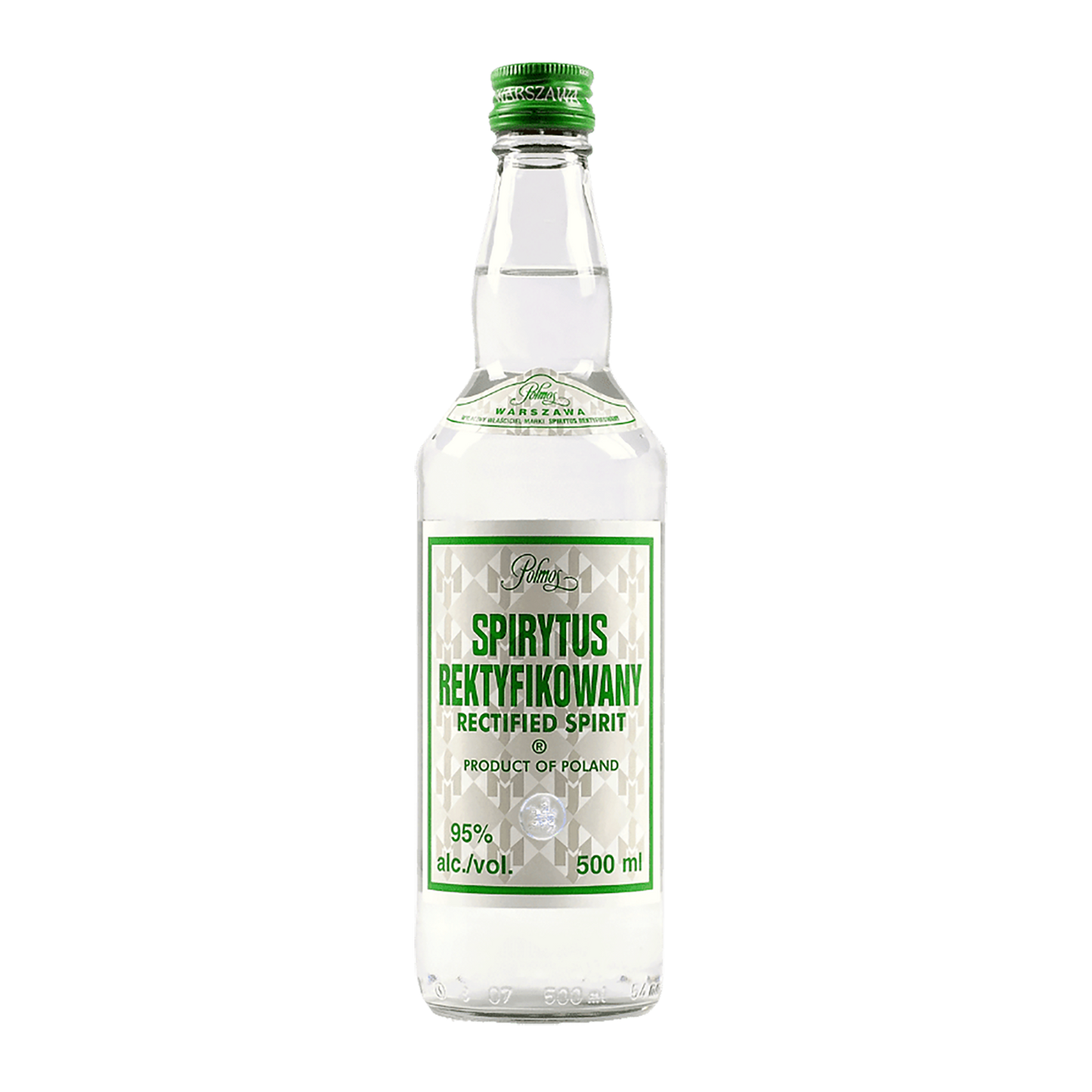 Polmos Spirytus Rektyfikowany Polish Pure Spirit 500ml - CBD Cellars