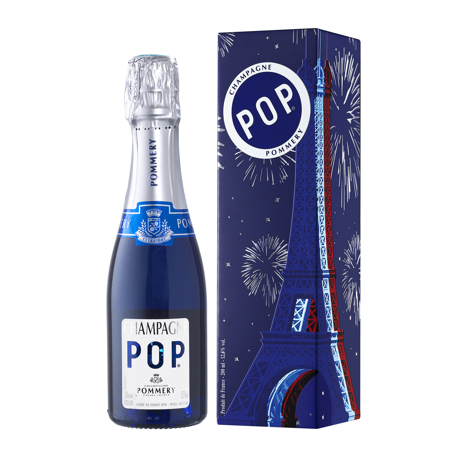 Pommery Pop Brut NV 200ml (Eiffel Tour Gift Box)