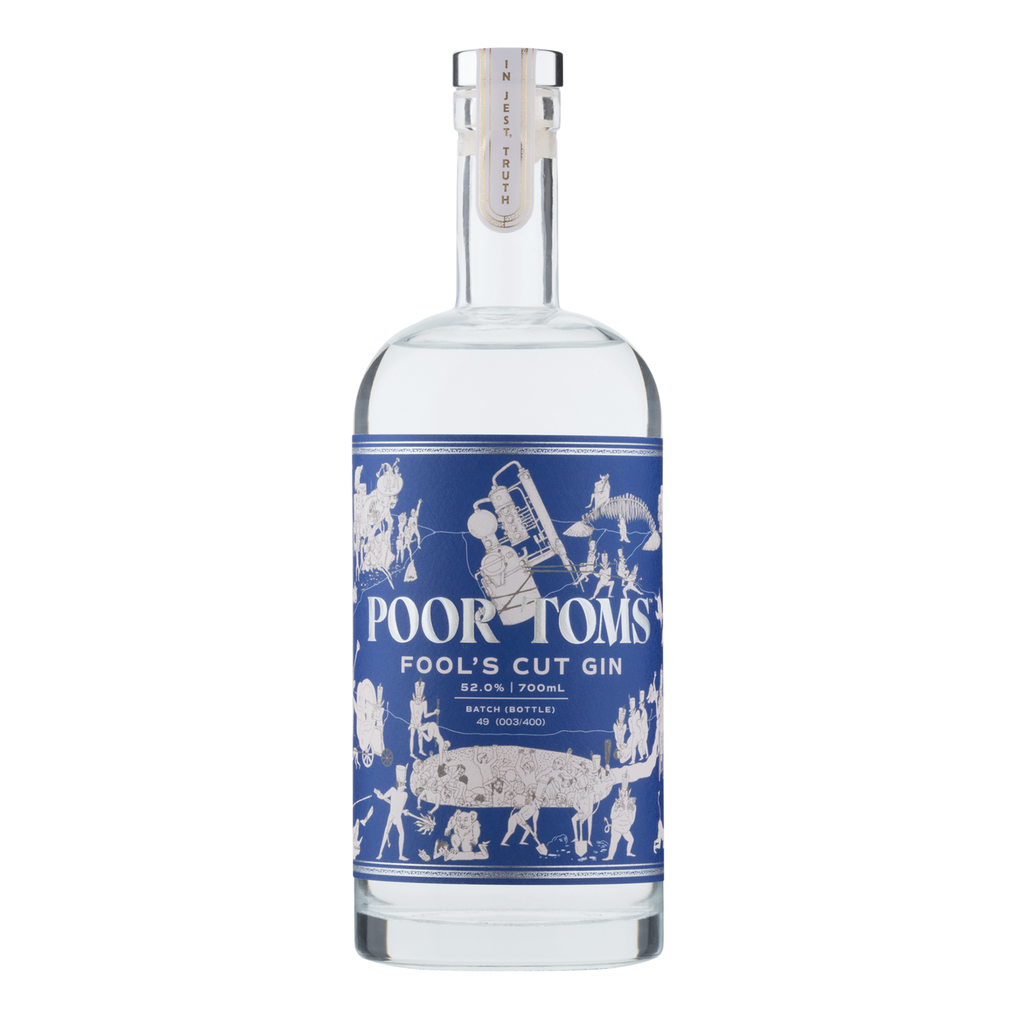 Poor Toms Fools Cut Gin 700ml - CBD Cellars