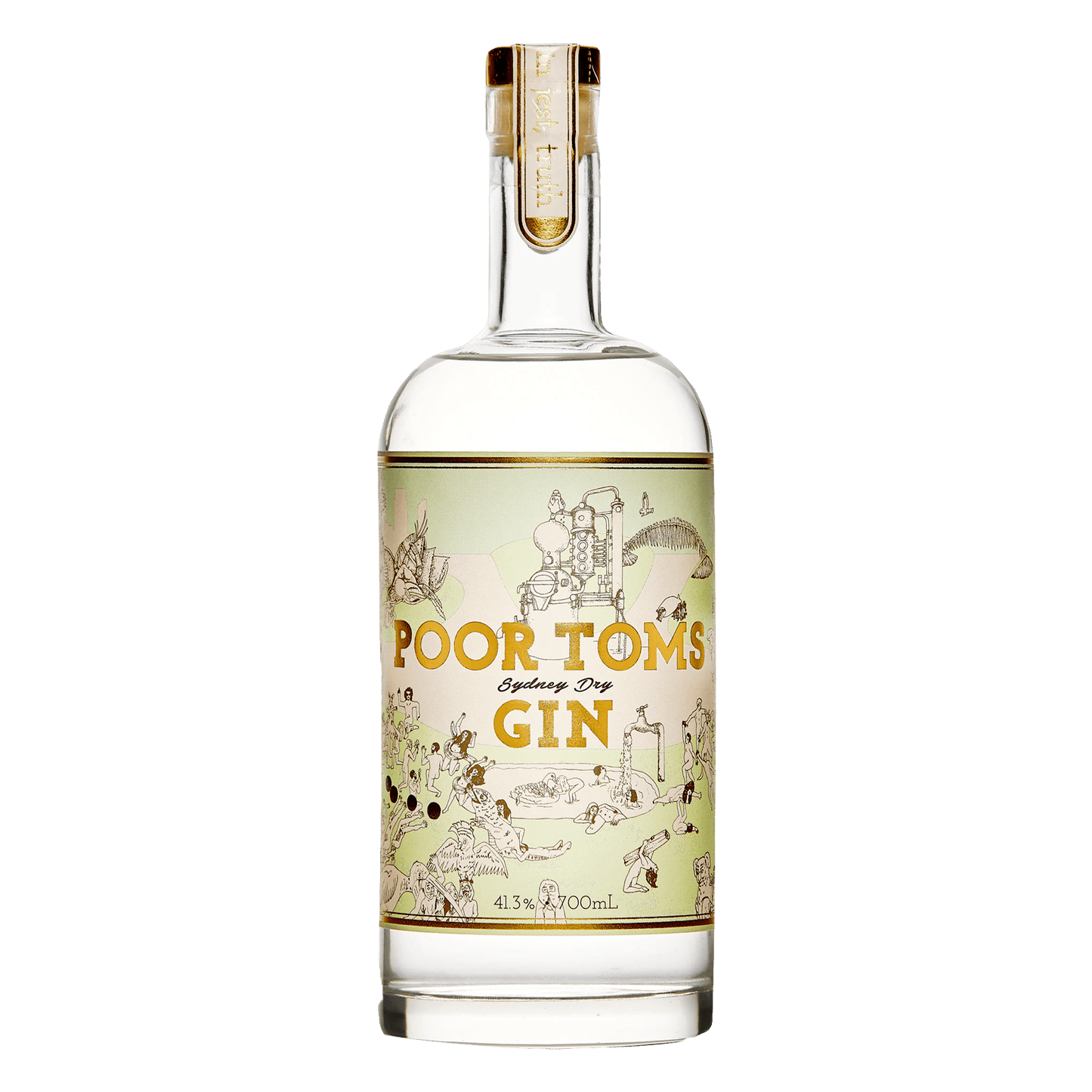 Poor Toms Sydney Dry Gin 700ml