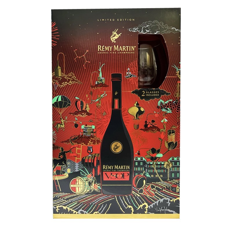 Remy Martin VSOP 700ml + 2 Glasses Pack