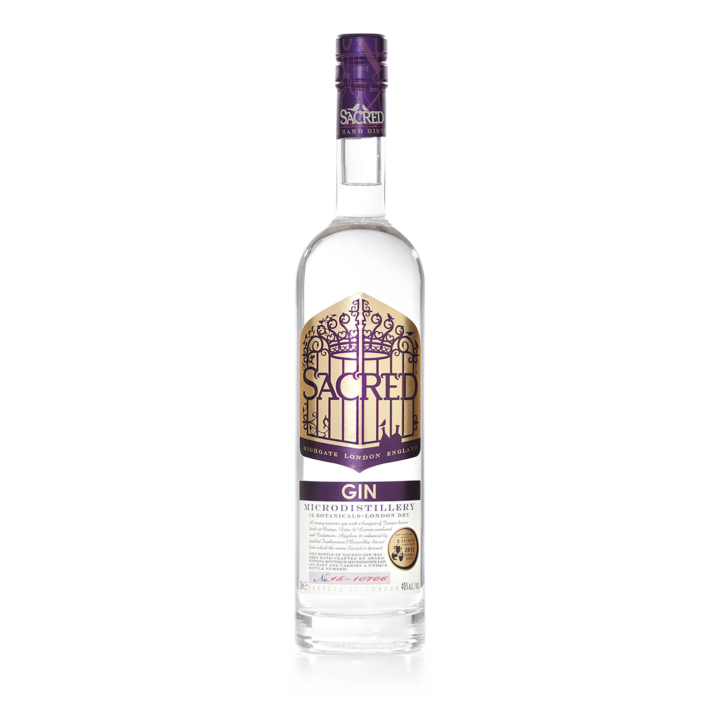 Sacred Gin 700ml - CBD Cellars