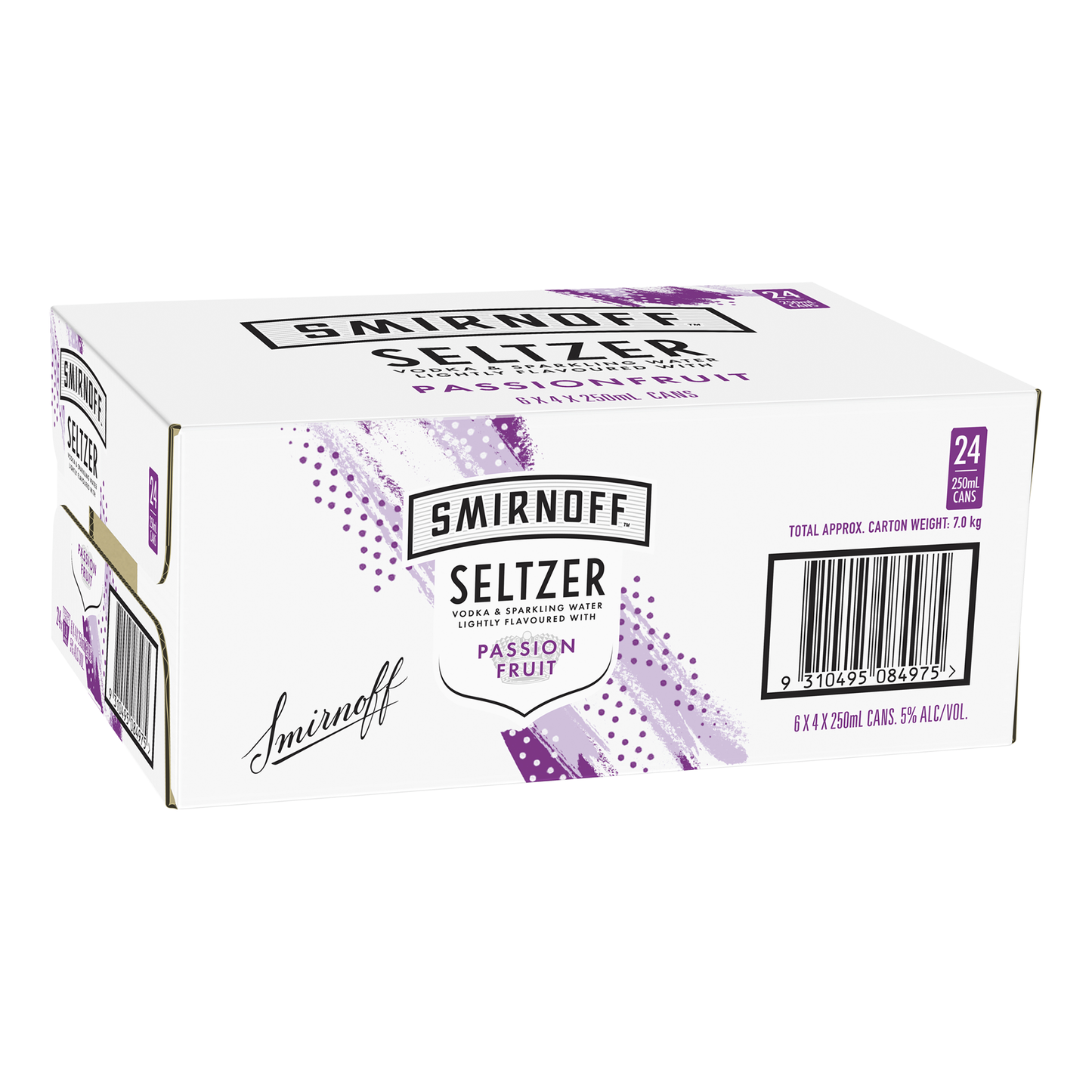 Smirnoff Seltzer Passionfruit (Case)