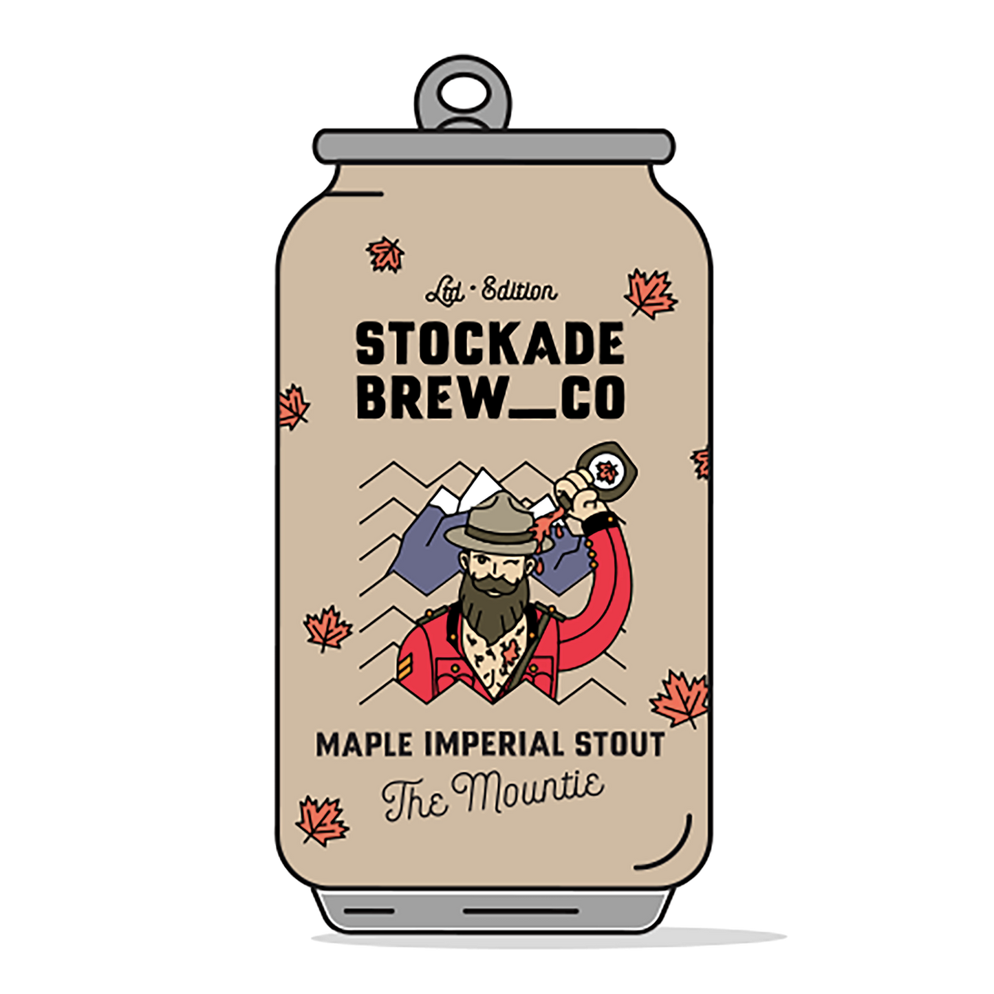 Stockade Maple Imperial Stout The Mountie (4 Pack)