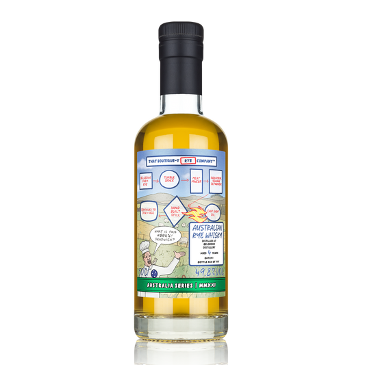 That Boutique-y Whisky Company Belgrove Distillery 4 Year Old Rye Whisky 500ml - CBD Cellars