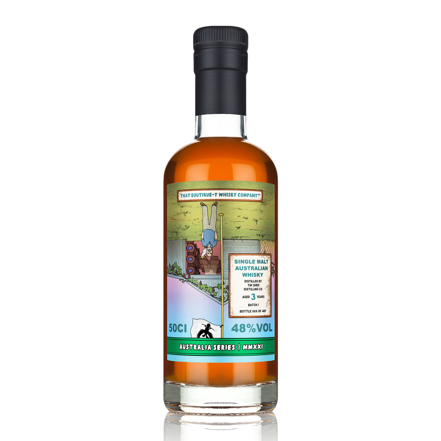That Boutique-y Whisky Company Tin Shed Distilling Co 3 Year Old Single Malt Whisky 500ml - CBD Cellars