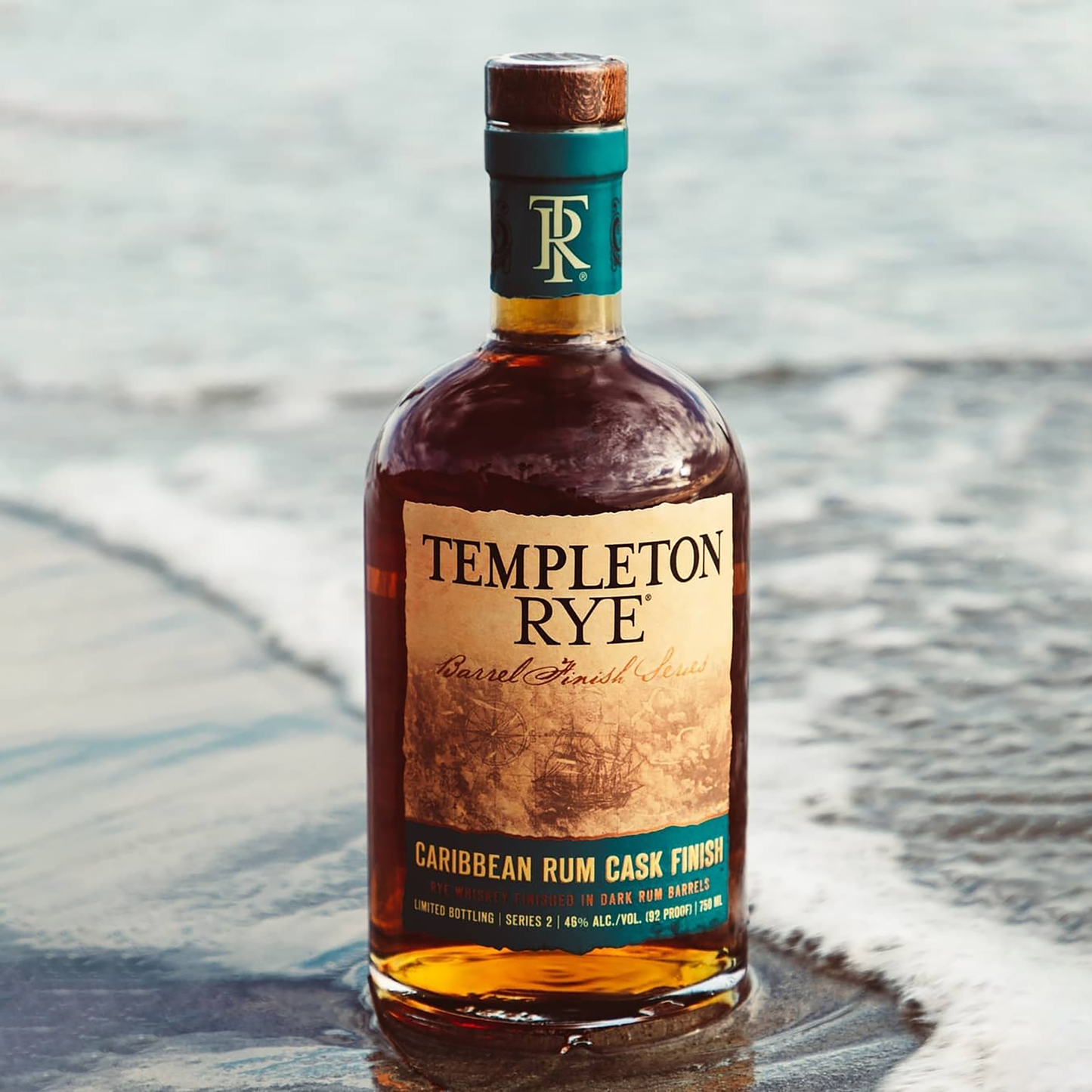 Templeton Rye Caribbean Rum Cask Finish Rye Whiskey 700ml