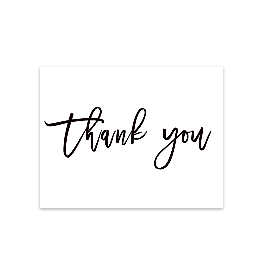 Thank You Gift Cards