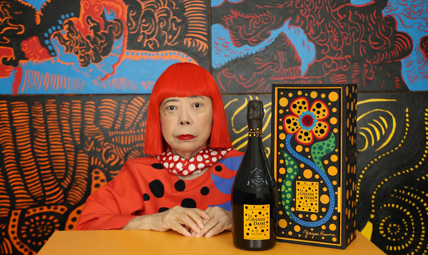 Veuve Clicquot La Grande Dame 2012 By Yayoi Kusama