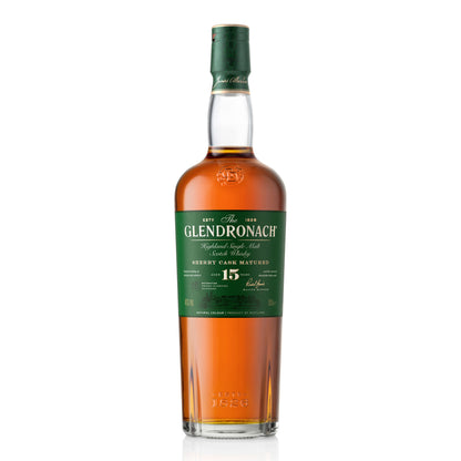 The Glendronach 15 Year Old Single Malt Whisky 700ml (New Release)